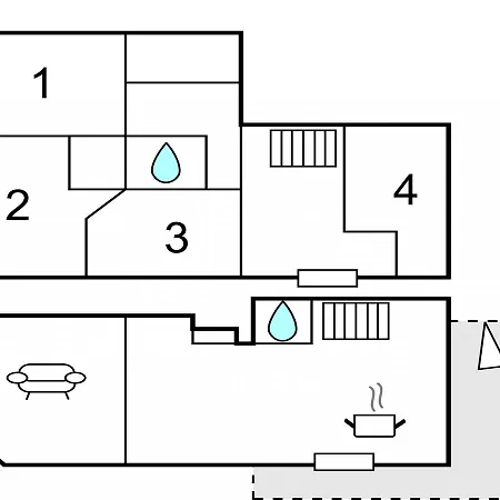 Daire Four-bedroom In Tranekar *